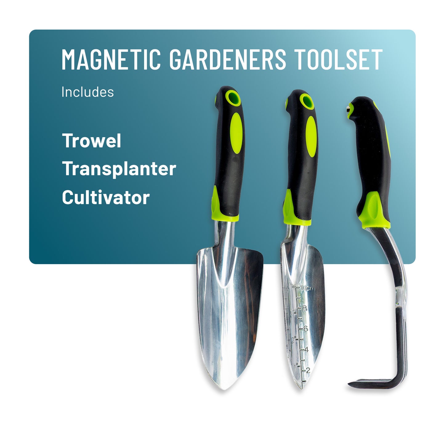 The Original Magnetic Garden Tool Set By Polar Protector 3 Pack